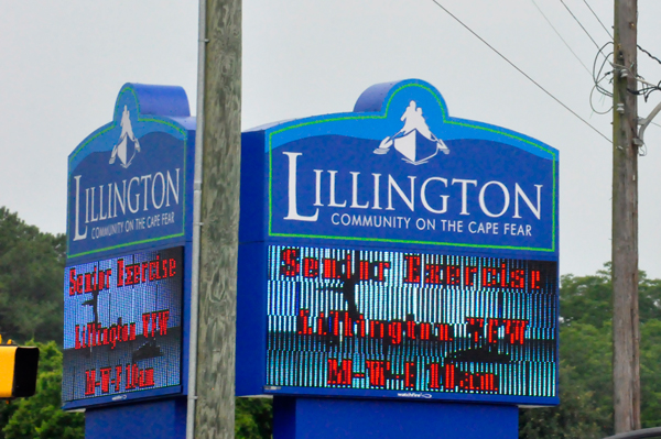 Lillington billboard